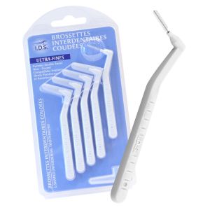 BROSSETTES INTERDENTAIRES COUDÉES 0.4 MM (BOITE DE 5)