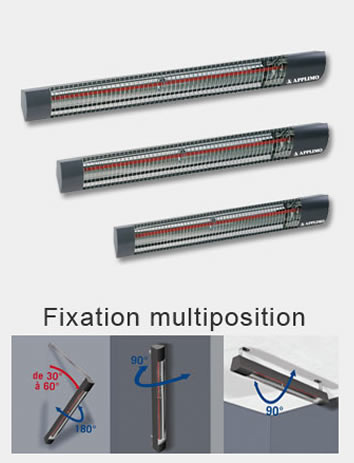 CHAUFFAGE INFRAROUGE - APPLIMO - 0063057AA 2000W