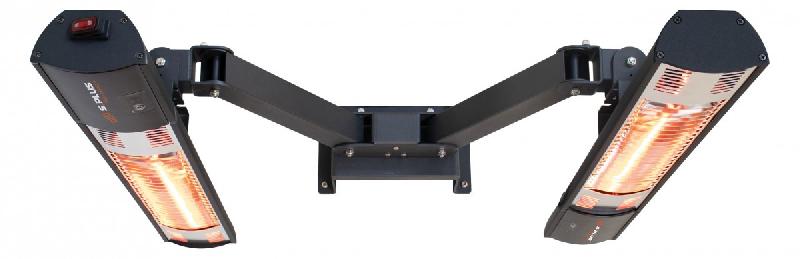 Chauffage radiant électrique à fixer REH 3000 F tête inclinable - SPLUS - 1083032_0