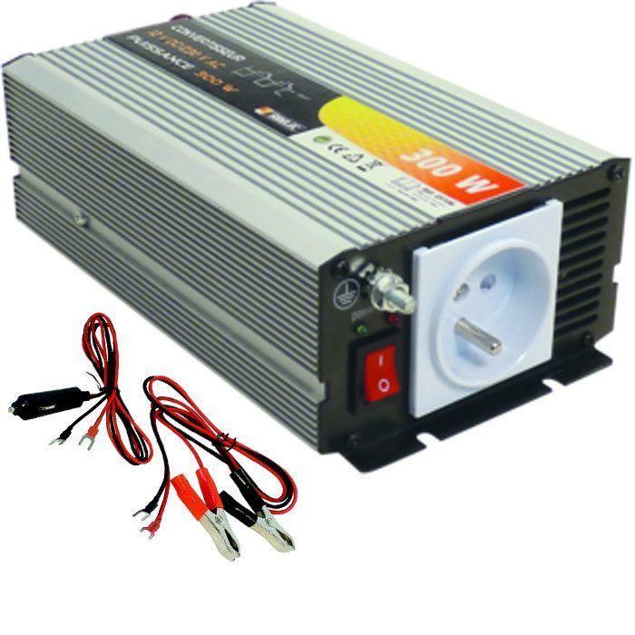 Convertisseur 12v dc/230v ac - 600w max - pure sinusoide - 11575329_0