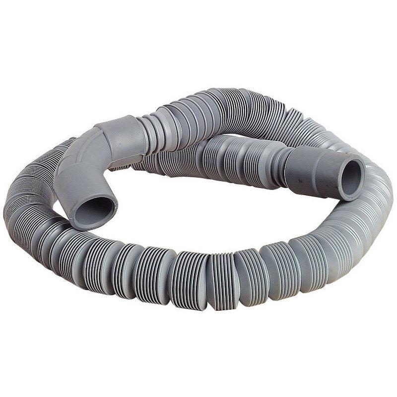 FLEXIBLE D'EVACUATION EXTENSIBLE GRIS POUR MAL/0,6 M À 2 M/DROIT / COUDÉ - BT SELECTION