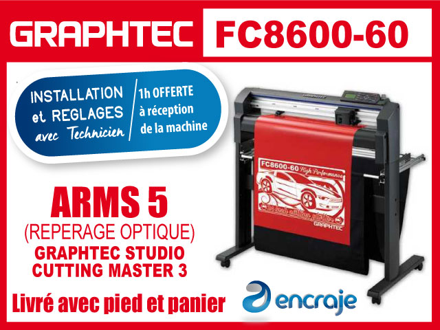 Graphtec fc8600 - 60 + pied et panier_0