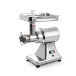 Hache-viande professionnel Kitchen Line 22 - HENDI, 230V/750W, aluminium, 427x261x(H)486mm - plaques perforées Ø 6 et 8 mm_0