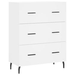 Helloshop26 - Buffet bahut commode armoire meuble de rangement organisateur cuisine salle de séjour salon 69,5 x 34 x 90 cm bois 02_0030473 - 3000209_0
