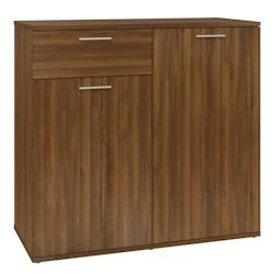 Helloshop26 - Buffet bahut commode armoire meuble de rangement organisateur cuisine salle de séjour salon 80 x 36 x 75 cm bois 02_0031430 - 300021017_0