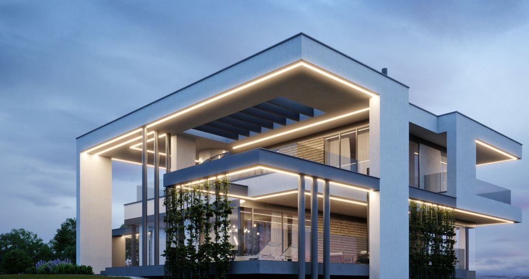 Maison paramétrique préfabriquée en acier 142 m2 - 2 étages - ISK142_0