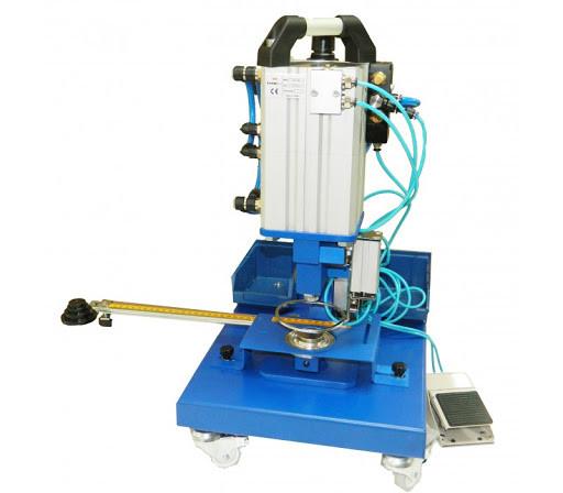 Presse à œillets pneumatique GF-10B - fixation sur banc ou base mobile - 2 tonnes de force d'impact_0