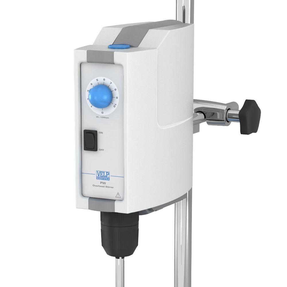 Pw - Agitateur à hélice de laboratoire - Velp - Couple de 120 ncm - Jusqu'à 70L et 100 000 mPa*s_0
