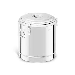 Royal Catering - Royal Catering Conteneur Isotherme Boîte Norvégienne RCTP-50E (50L, Fermoirs Grenouille, Acier Inoxydable, Double Paroi, Chaud - 42_0