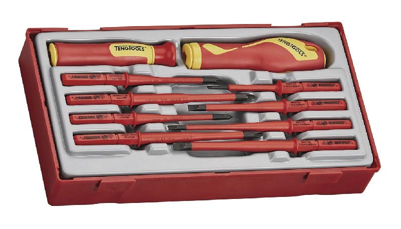 Petit set de douilles 1/4'' - 8 pièces Teng Tools T1408