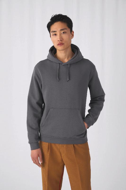 Sweat-shirt capuche B&C - Réf: CGWU620 - 80% coton, 20% polyester, intérieur gratté_0