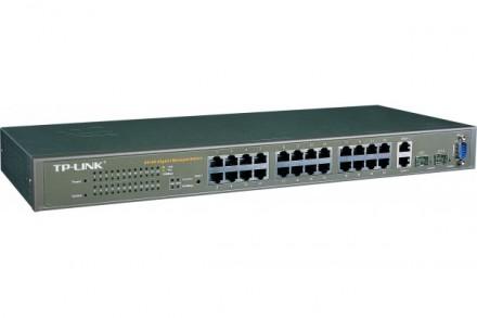 SWITCH TP-LINK RACKABLE 24X10100 +2GIGABIT +2XSFP SNMP_0