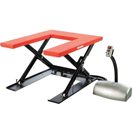 Table élévatrice électrique plateau en U économique capacité 1000 kg_0