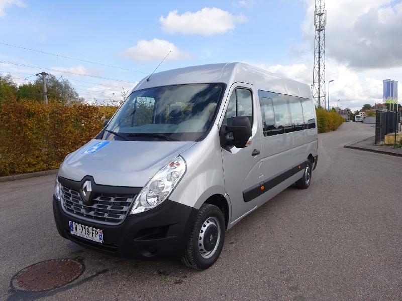 Véhicule tpmr renault master l3h2 neuf gris mélalisé_0