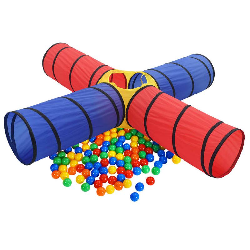 TUNNEL DE JEU POUR ENFANTS AVEC 250 BALLES MULTICOLORE 02_0005142_0