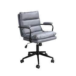 AC ANGEL CERDA Angel Cerdá Chaise de bureau pivotante en tissu gris 4155C 59 x 63 x 90 - gris textile 8435631032274_0