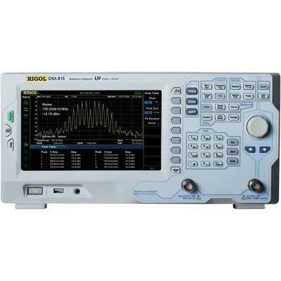 ANALYSEURS DE SPECTRE RIGOL DSA815 9 KHZ - 1,5 GHZ BANDES PASSANTES (BP) 100 HZ - 1 MHZ