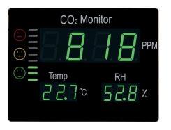 Appareil de mesure CO2 DC-100 - surveillance CO2, température et humidité - tolérance ±70 ppm_0