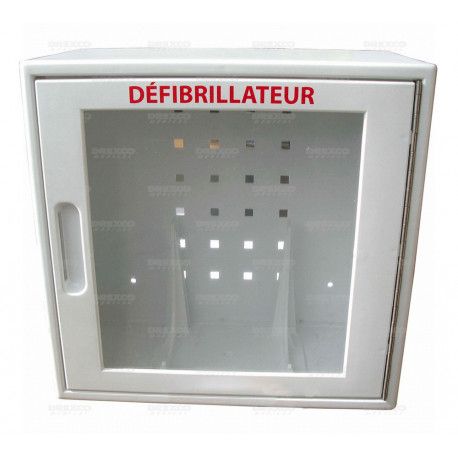 Armoire murale porte vitrée pour défibrillateur_0