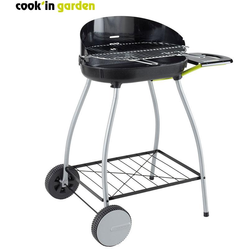 BARBECUE AU CHARBON DE BOIS ISY FONTE 1 COOK'IN GARDEN Barbecue Charbon de bois CLASSY en acier, émaillé, achatvente