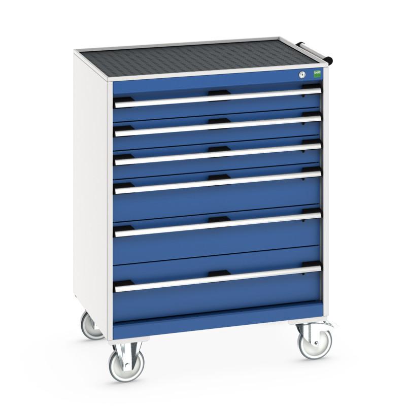 Caisson mobile CUBIO 6 ou 7 tiroirs - Hauteur 1085/1090 mm_0