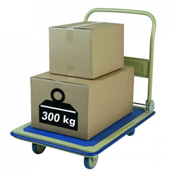 Chariot pliant economique cargo Charge : 300 kg_0