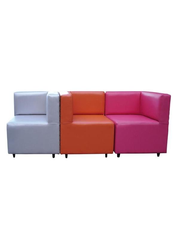 Chauffeuse Kuadra - d'angle 90° rembourrée - fabrication sur mesure et finitions au choix_0