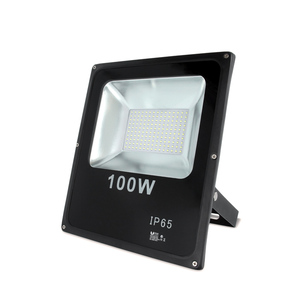 Éclairage de chantier - Projecteur LED ultra plat 100W - Blanc froid Forever Light_0