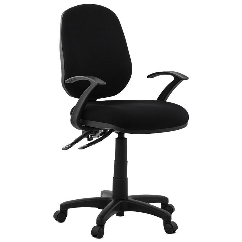 Fauteuil de bureau design Classic 106 cm noir - Paris Prix, réglable en hauteur et rotation 360°_0