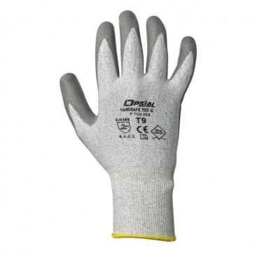 Gants anti-coupures HANDSAFE 705G - Coupure 4 - PU Gris Taille 9 - OPSIAL_0