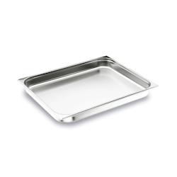 Lacor Plat Gastronorme GN 2/1 Acier inoxydable 18/10, 20 cm 60 L - Acier inoxydable 18/10 66020_0