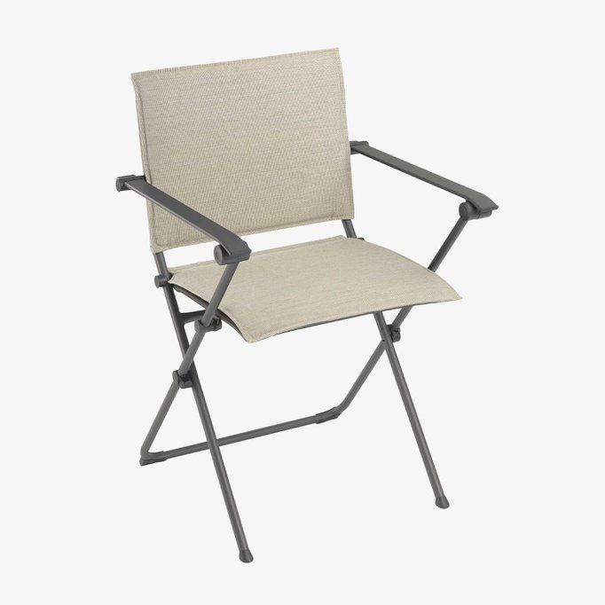 Chaise pliante LFM2786_7710 - Lafuma - en acier galvanisé - matelas Hedona intérieur/extérieur_0