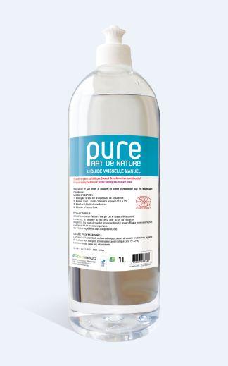 Liquide vaisselle concentre ecocert* non parfume   -   1l - pureploc1_0