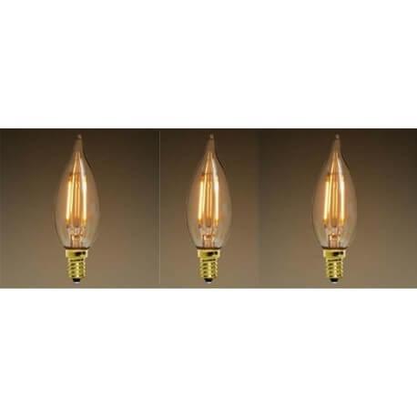 Lot de 3 ampoules vintage ? Led e14 style bulb edison c35_0