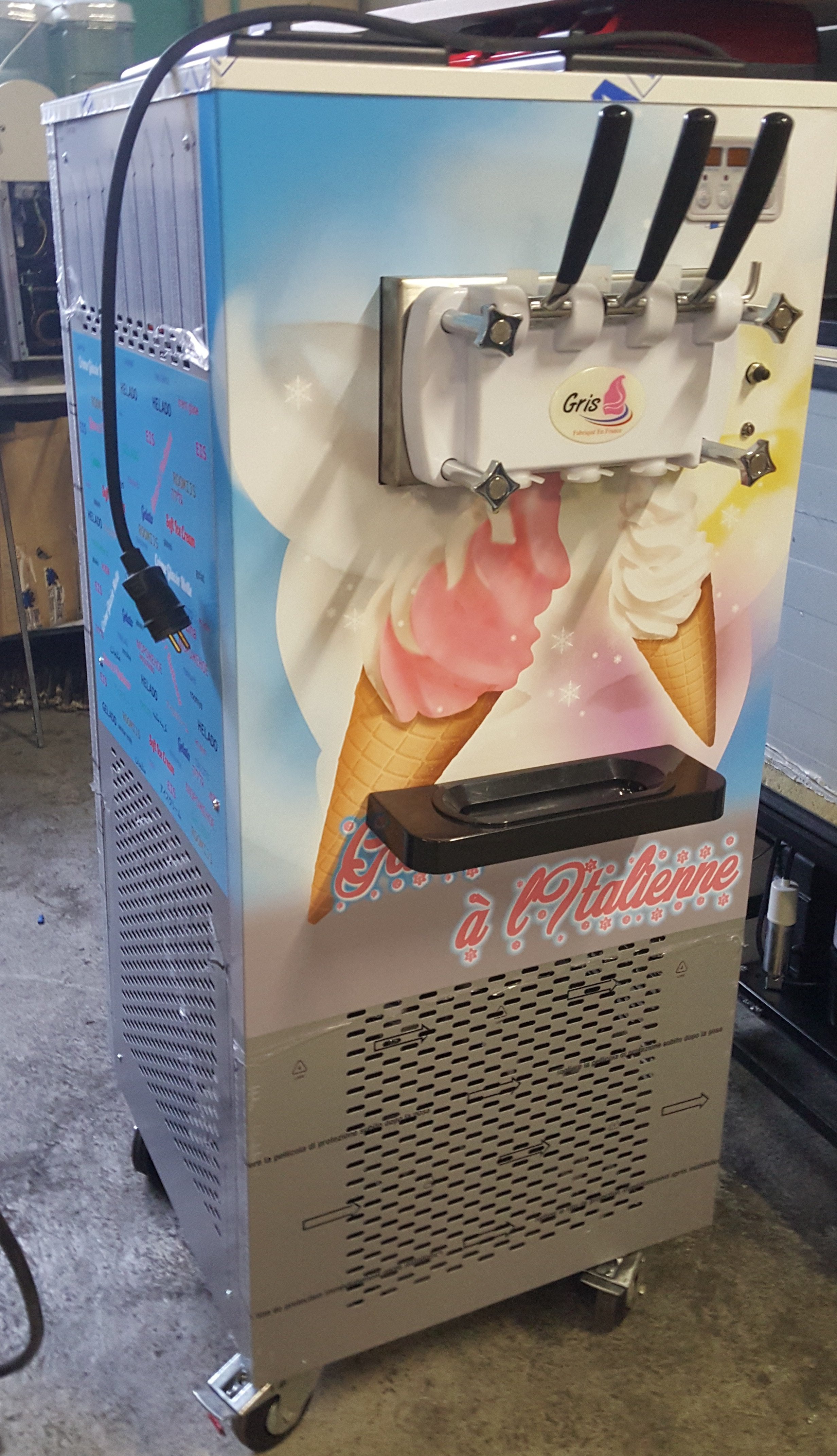 Machine a glace 3.2kw 2 parfums + 1 mix made in france_0