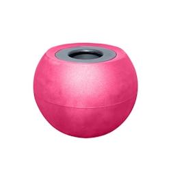 PLAST'UP ROTOMOULAGE Pots de fleurs sphérique xxl speranza 325l-lot de 2 - ROSE - rose 0750122558643_0