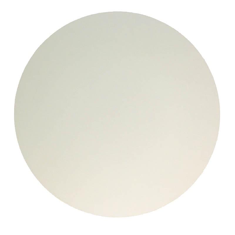 Plateau de table mesa ø60 - blanc megeve_0
