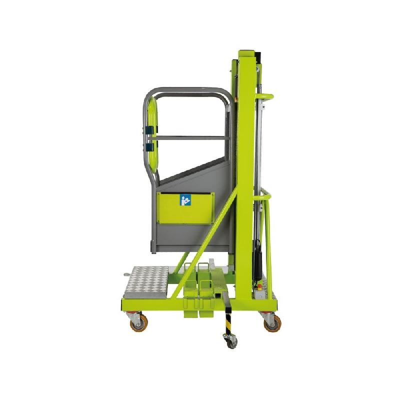 Plateforme élévatrice électrique en aluminium modèle LP12 - Hauteur de travail 4,5 m - PRAMAC - HJ612000000_0
