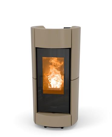 Poêle Étanche à granulés Thermorossi / CHIC Natural PLUS EVO - Tourterelle_0