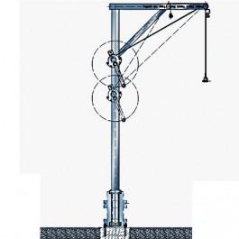 Potence transportable en aluminium 60 kg_0