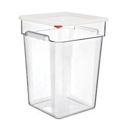 Récipient en polycarbonate Araven GastroNorm Basic GN 1/3 - 3,7 litres - cm 32,5 x 17,6 x 10 h - transparent Polycarbonate 8411777918573_0