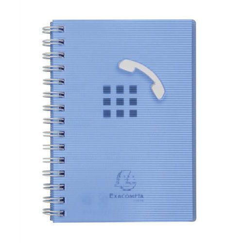 CARNET D'ADRESSES POCHE LINICOLOR - 9X13 CM ASSORTIS - EXACOMPTA