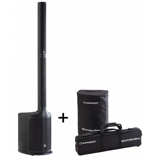 Système actif subwoofer et colonne Bluetooth DSP 1200 Watts - MOJO1200LINE - Dispersion asymétrique et technologie True Wireless Stereo_0