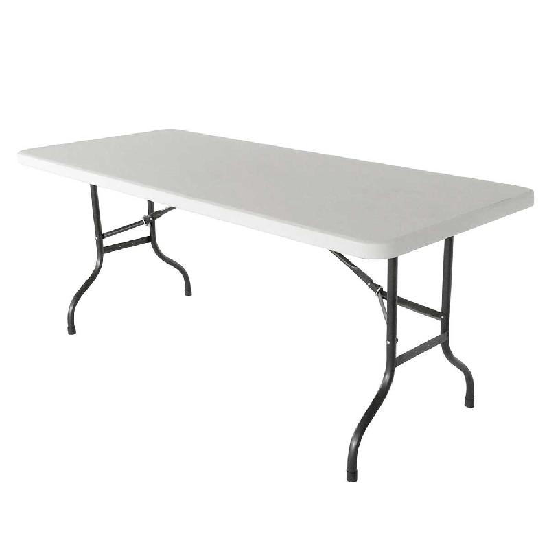 Table pliante 200cm 10 places monobloc_0