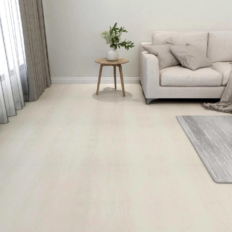 Vidaxl planches de plancher autoadhésives 55 pcs pvc 5,11 m² beige 324654_0