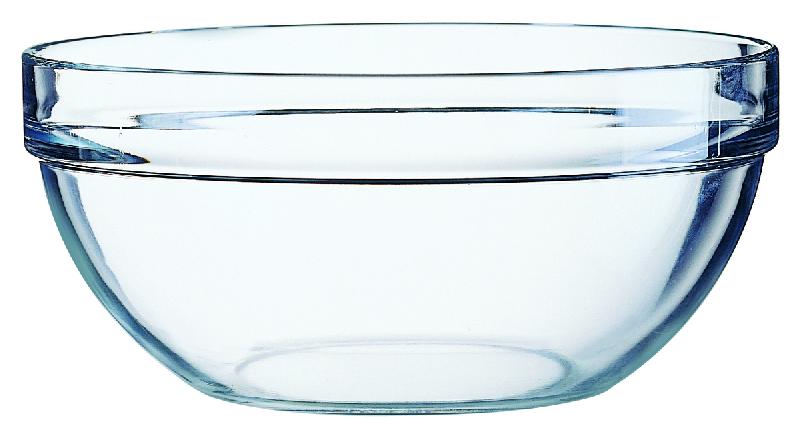 COUPELLE ROND TRANSPARENT VERRE Ø 10,3 CM EMPILABLE ARCOROC