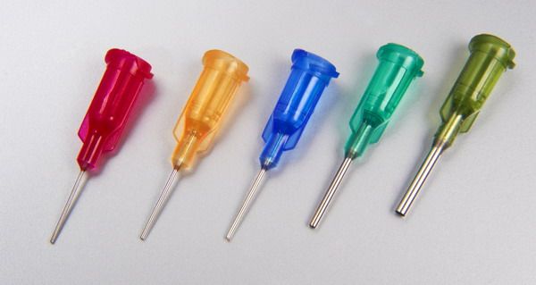 Aiguilles droites inox 14G à 30G - Diamètres intérieurs de 1.60mm à 0.06mm - 3 longueurs disponibles_0