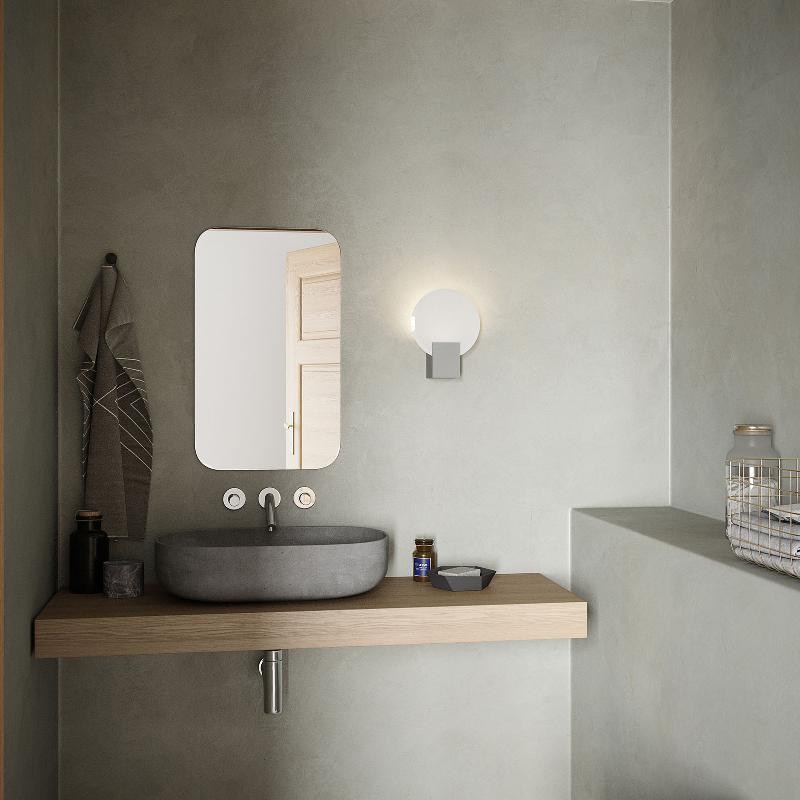 NORDLUX APPLIQUE LED HESTER, IP44, BLANCHE