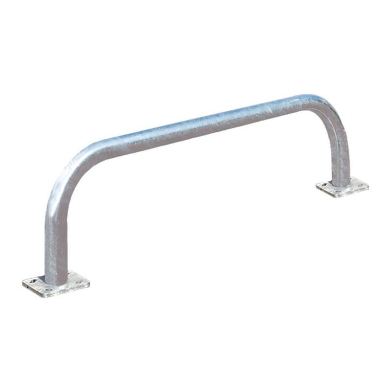 Arceau bas de protection - tube acier Ø60 mm - galva ou peint RAL 1021 - réf. 294100_0