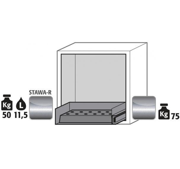 ARMOIRE SÉCURITÉ UB-S-90 UB90.060.059.UL.S BLANC - MANUTAN COLLECTIVITÉS